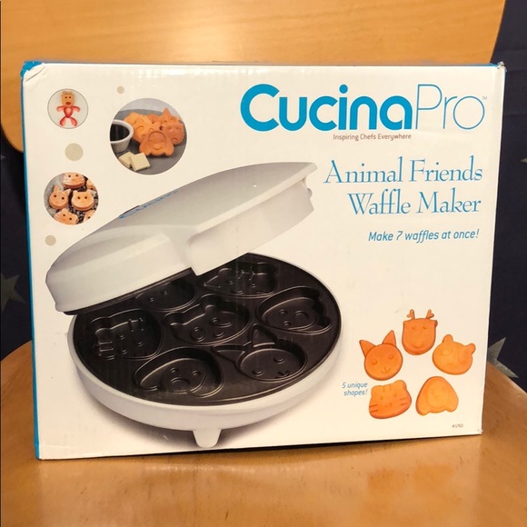 Waffle maker-mini animal friends by Cucina Pro - Picture 3 of 4